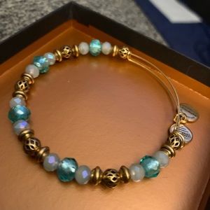 Alex and Ani Blue Ocean Shimmering Sea Bracelet